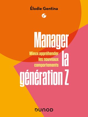 cover image of Manager la génération Z